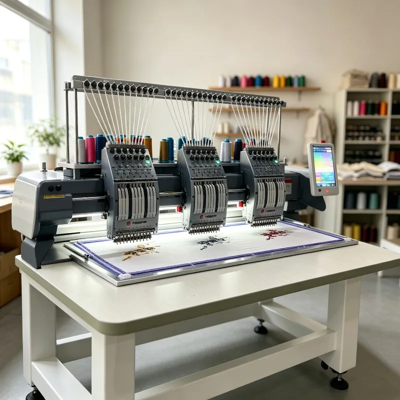 High Quality Multineedle Smartstitch Flat Computerized Single Head Embroidery Machine Fashion Application for Korea Sale