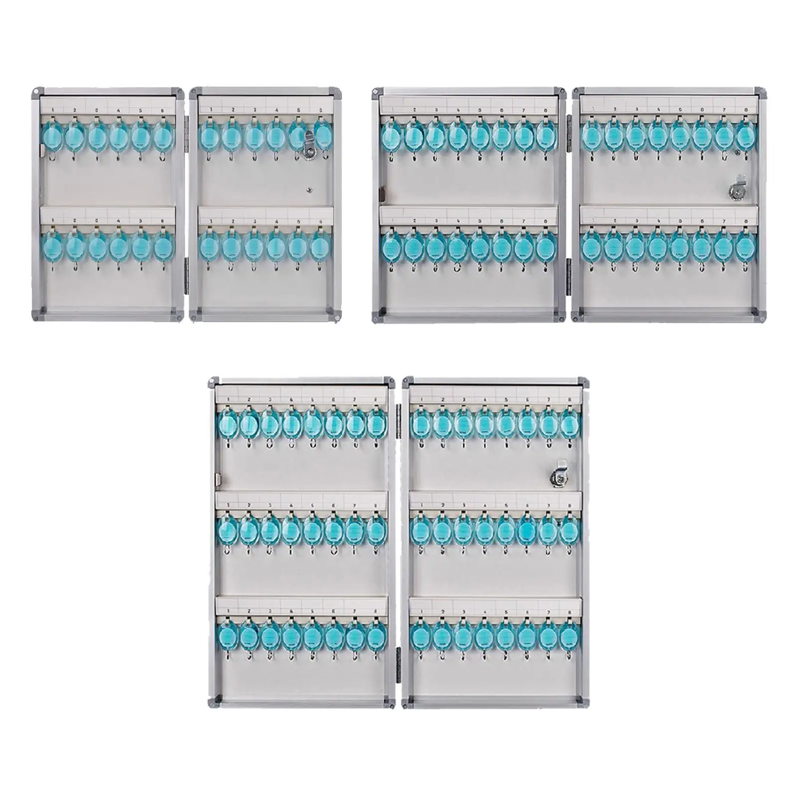 Metal Keys Management Box Lockable Easy to Install Key Management System