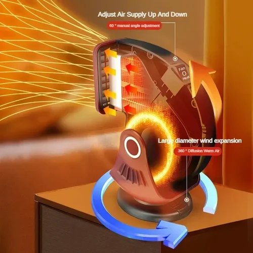 휴대용 자동차 히터, 전기 냉각 난방 선풍기, 360 도 전기 건조기, 앞 유리 김서림 제거, 2 IN1, 12V, 150W