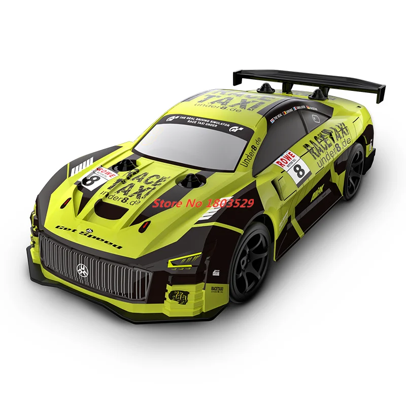 2.4G 1:20 Drift Afstandsbediening Legering Off-Road Autolichten Drie Deurs Simulatie Mini Model Voertuig Afstandsbediening GTR Auto Rc Speelgoed