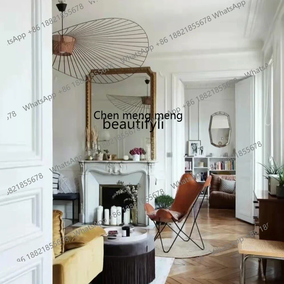 

ss7304 Stone Fireplace White Marble French Indoor European Style Curio Cabinet Marble Mantelshelf