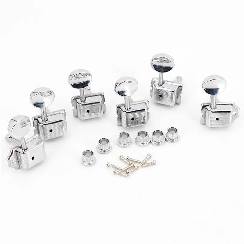 

A37Q-Guitar Machine Heads Knobs 6R Machine Heads Knobs Guitar Knob Machine Heads Tuners Guitar Accessories