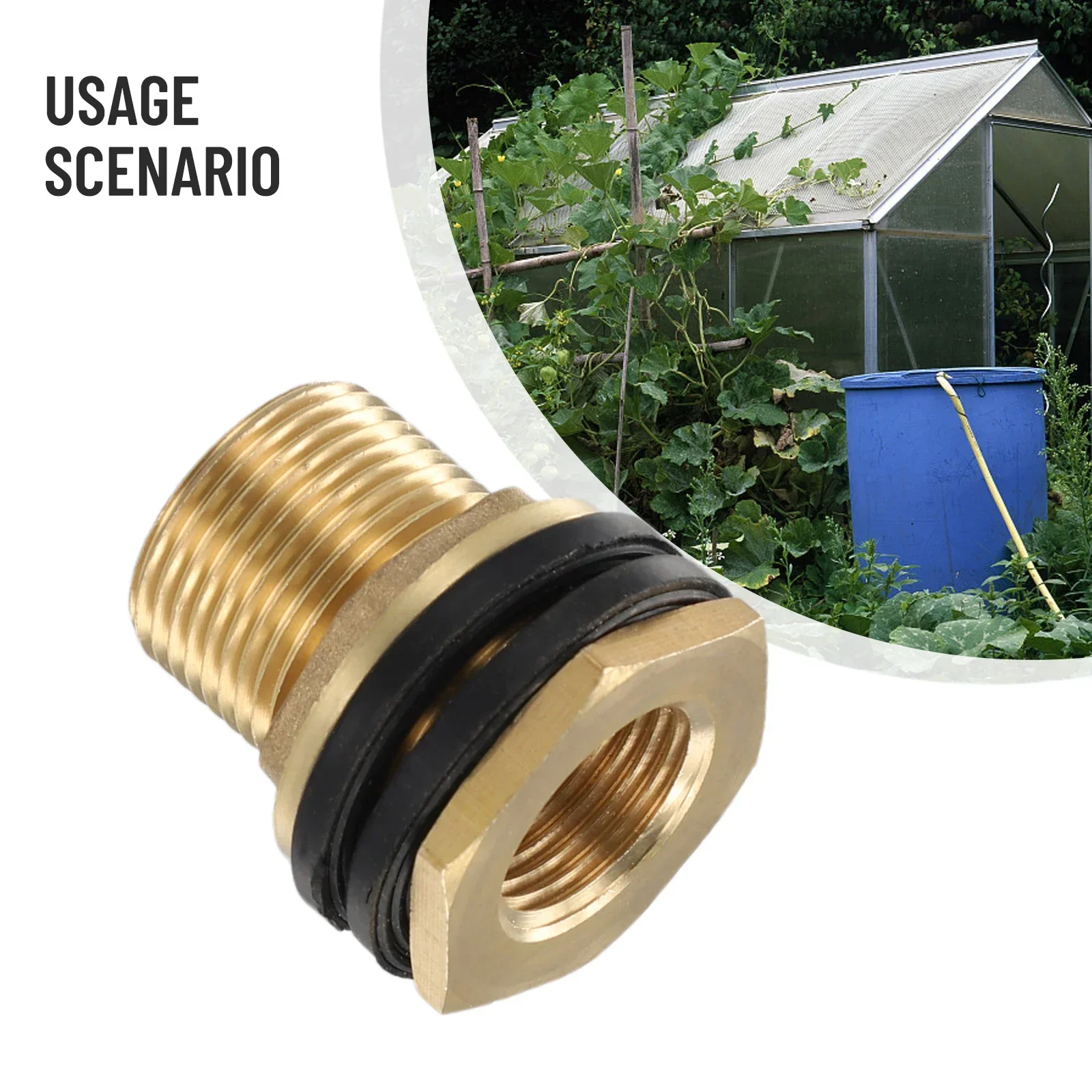 Hot Sale Accessories High Quality Fitting Adapter Connection Water Tank Water Towers Watering Fish Garden Hoses Pipes Yard