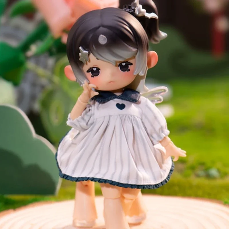 Nova caixa cega caixa de tesouro de penny fantasia chá festa 14cm bjd boneca móvel anime figuras decoração coleção presentes para amigos