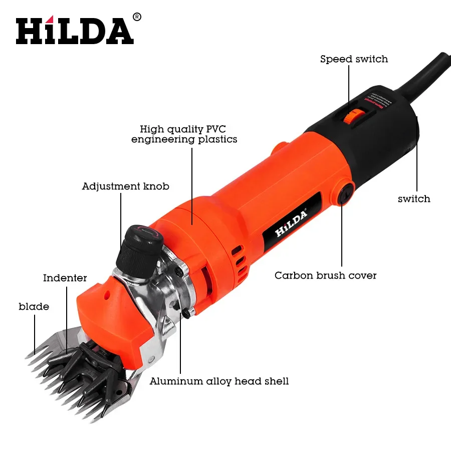 Hilda Wool Shears Electric Scissors Power Tools Electric Clipper Wool Clipper Spot Wholesale