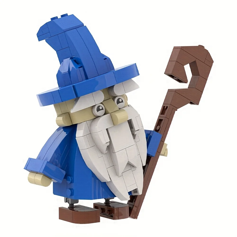 

261PCS Wizard Elder Building Toy Fantasy Novel Character Model DIY Assembly Set for Magic Story Fans Creative Holiday Gift
