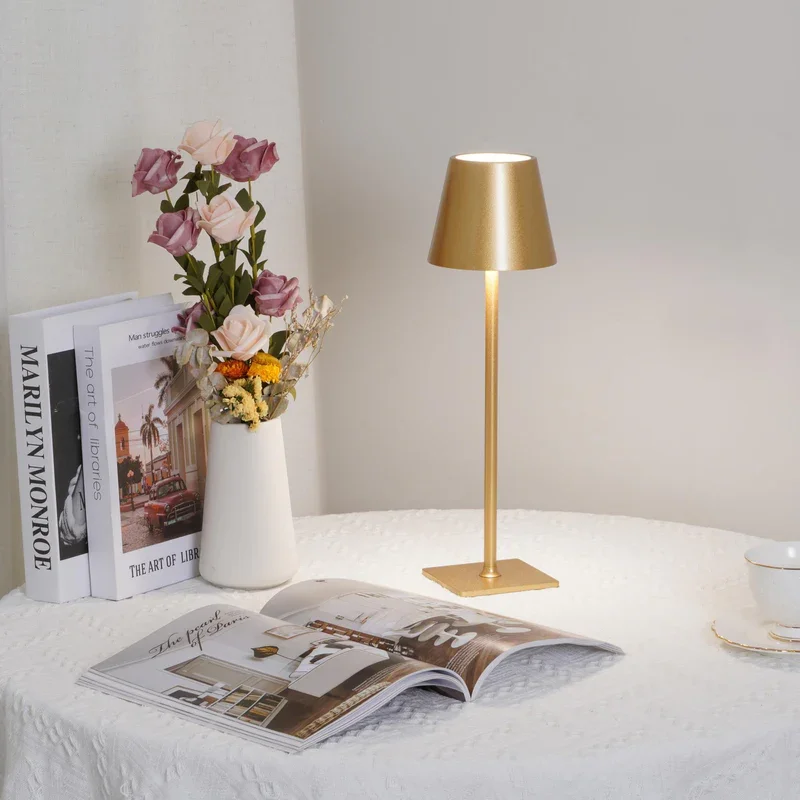 Modern Simple Bedside Touch Light Bar Usb Creative Night Light Eye Protection For Bedroom Book Desk Charging Table Lamp