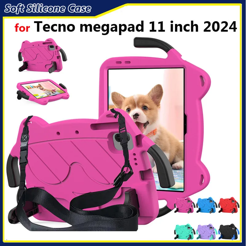 For Tecno Megapad 11 Megapad11 11 Inch Kids EVA Shockproof Case StrapTablet Stand Cover