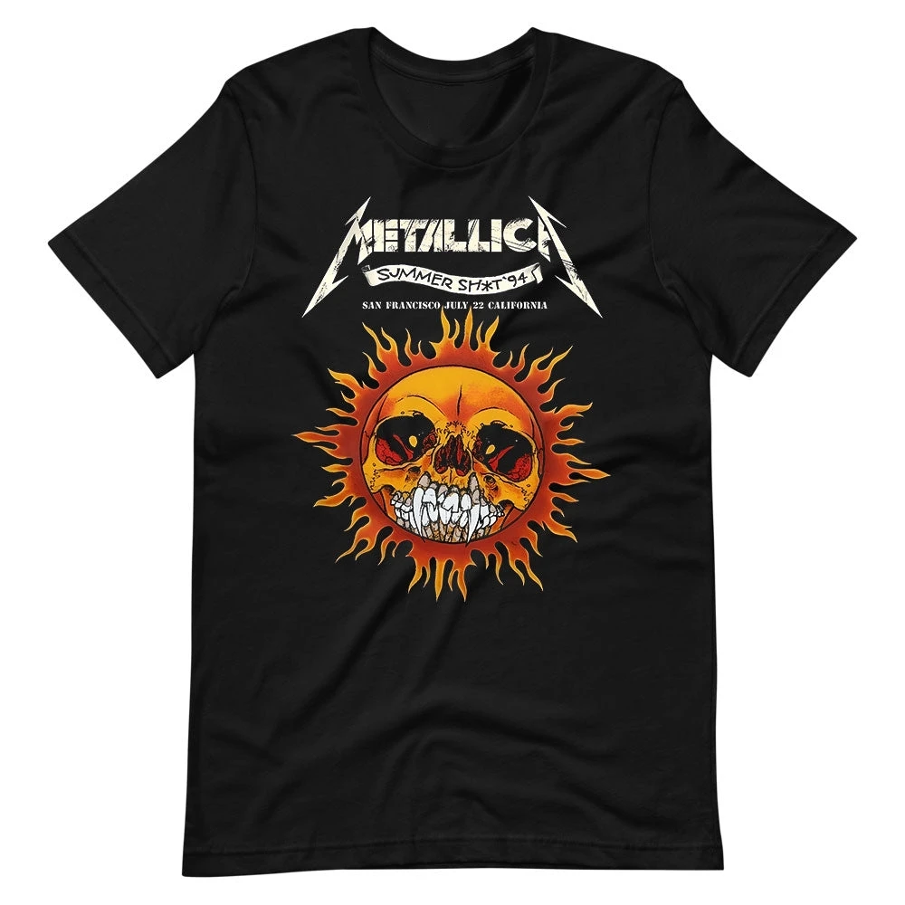Summer Metallica Band - Master of Puppets 2026 Men's T-Shirt Unisex O-Neck  Cotton Short Sleeve Y2k Popular Exclusive Tee