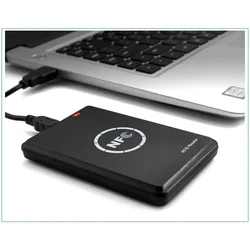 RFID Card Reader Copier Duplicator Key Fob NFC Smart Card Reader Writer 13.56MHz Encrypted Programmer Smart Keyfobs UID