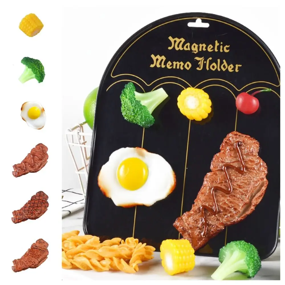 Western Food Simulation Steak Model Cooking Toys Simulation Food Fake Fried Eggs Pretend Play Corn Fake Food Toys Children/Kids