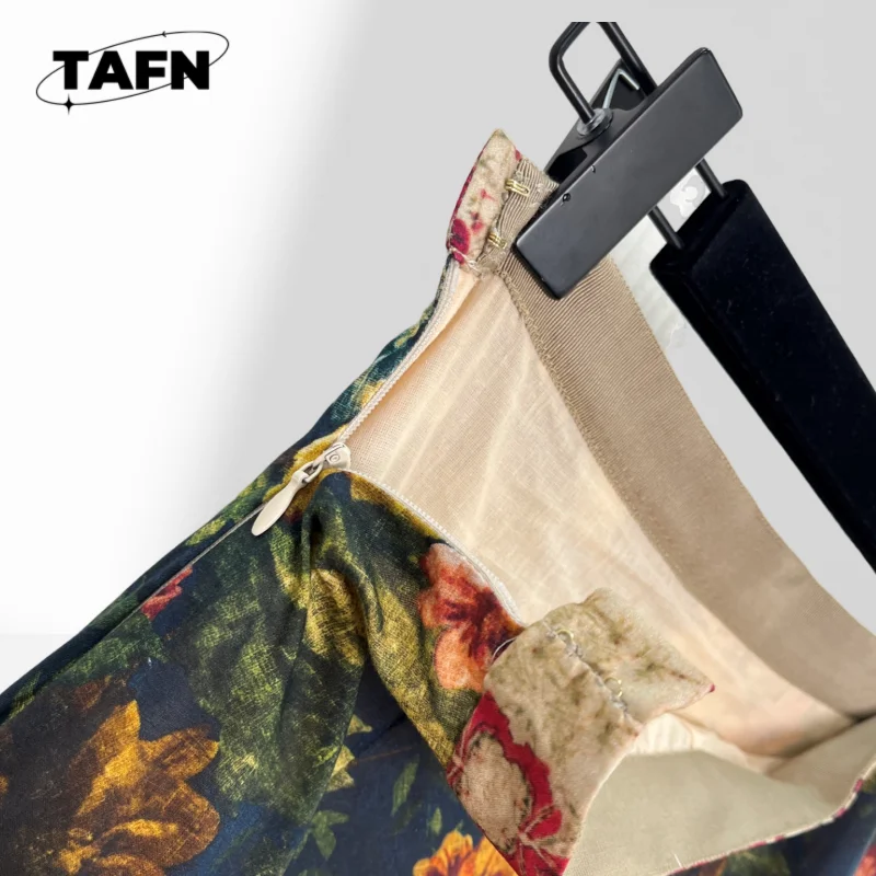 Wygodna, codzienna spódnica maxi z elastycznym pasem – na relaksowane dni Modna spódnica ze sztucznej skóry – modna i trwała AF2647