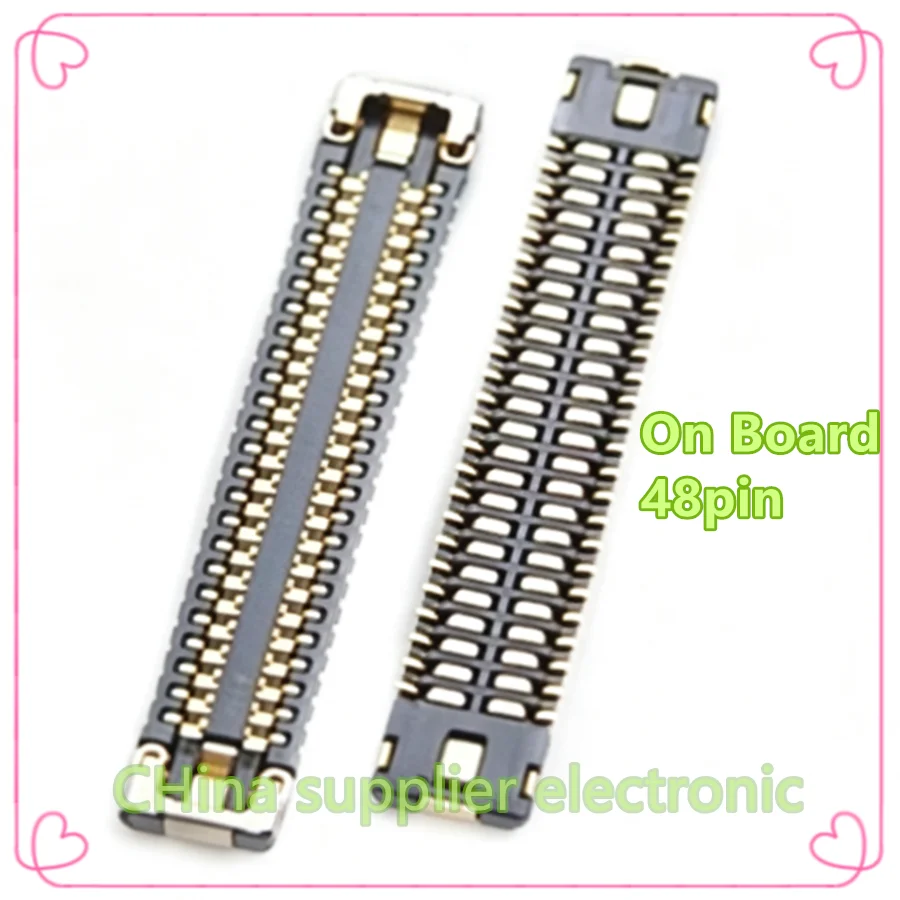 Motherboard tail plug cable connector holder For VIVO Y70S On Board Flex Cable 48pin