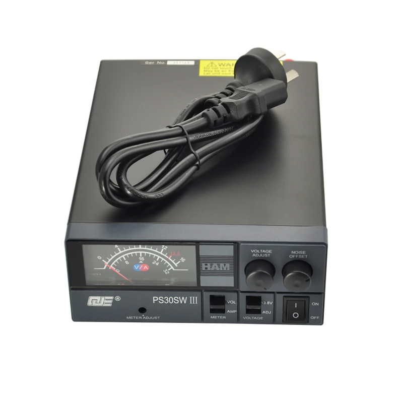 QJE Power Supply PS30SWIII 13.8V 30A Regulated Switching Power Supply shortwave base station Regulator power supply PS30SW III