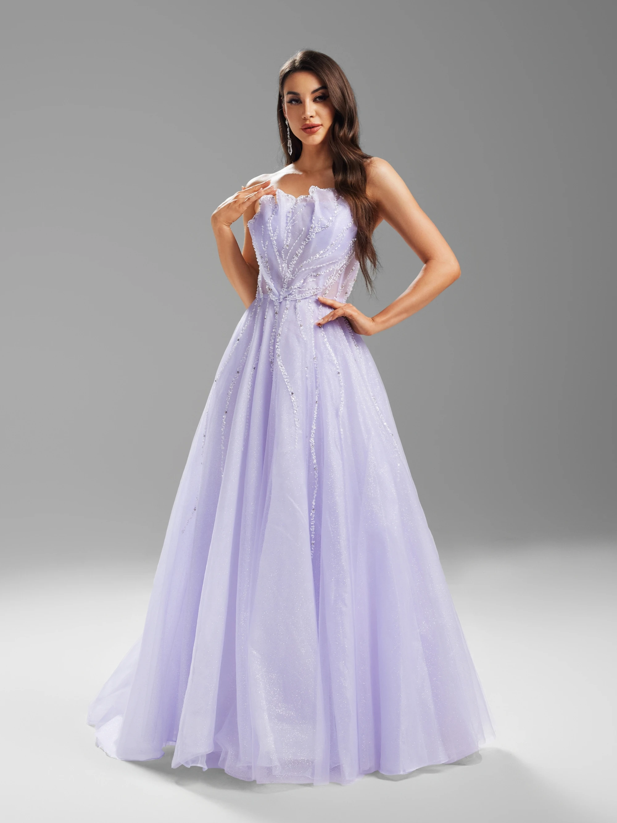 فساتين سهرة طويلة للنساء ، الطيات ذات الكالوب ، فساتين رسمية في دبي ، أرجواني ، حفل زفاف ، بيع الأسهم