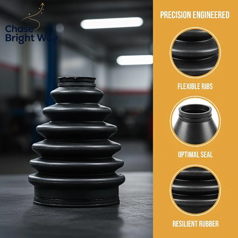 Universal Split CV Boot Kit No Disassembly Needed Rubber Gaiters with Easy Clips for Hassle Free Auto Repair