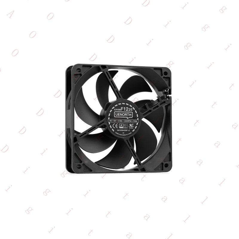 for Northern Youyi 6/9/12/14cm Honghua computer cooling industrial fan high-speed FDB bearing PWM temperature control