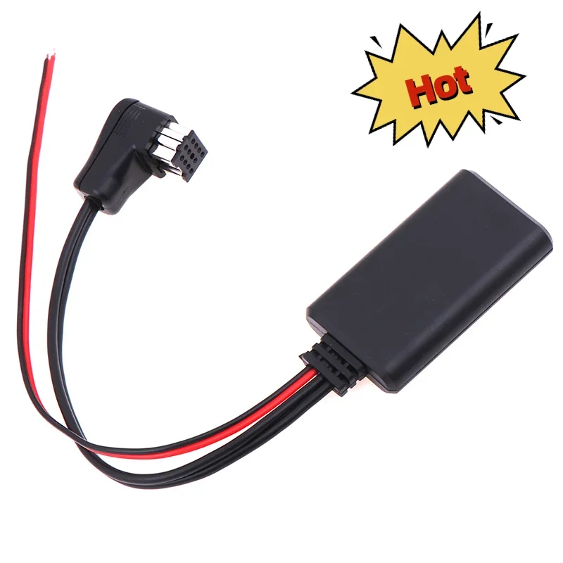 Car Bluetooth-compatible 5.0 Audio Receiver for Pioneer IP-BUS 11Pin Bluetooth-compatible Aux Receiver Adapter