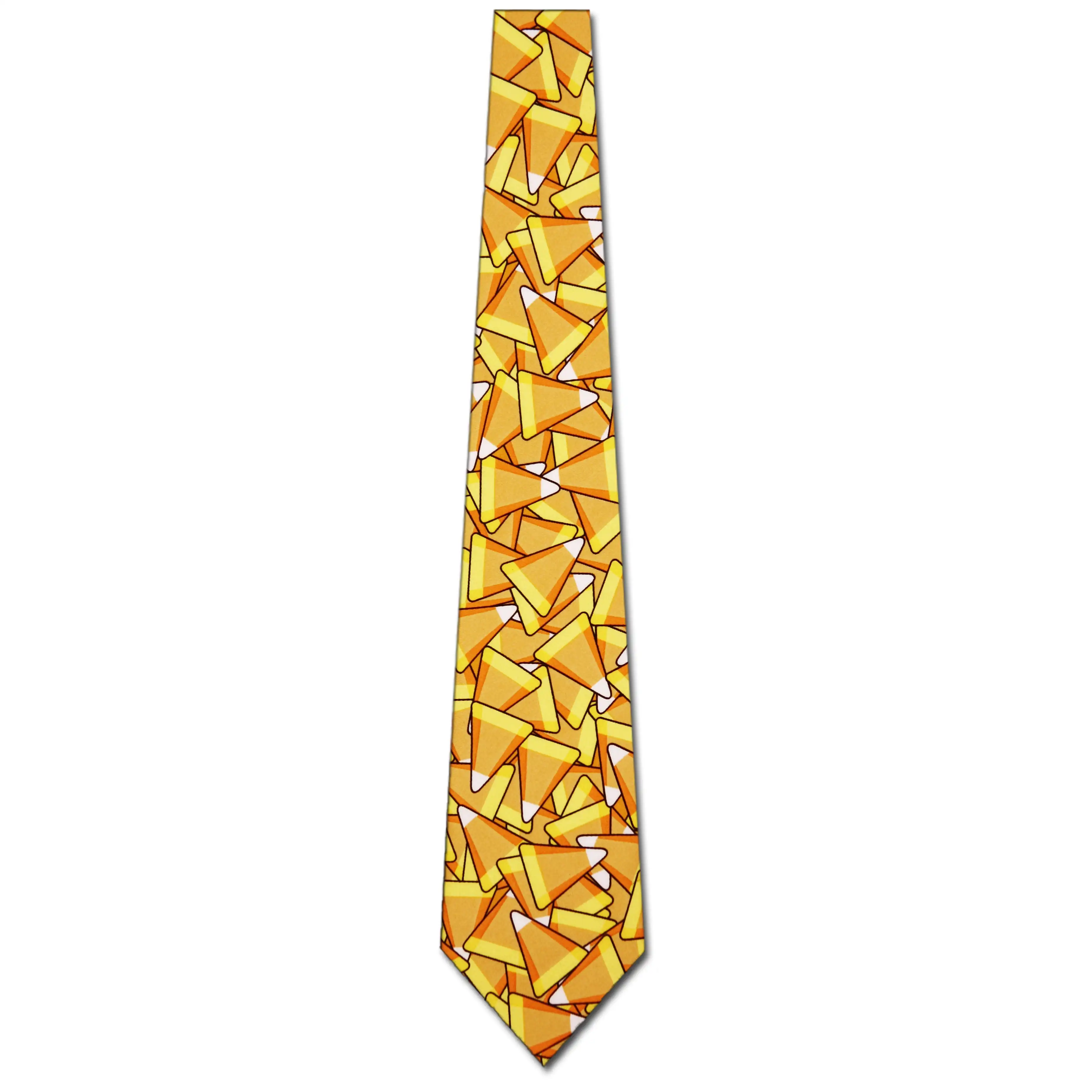 Candy Corn Necktie Halloween Mens Tie