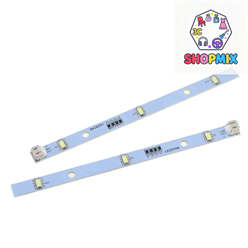 2pcs Freezer Light Bar LED Strip For Refrigerator LED Light E349766 MDDZ-162A 1629348 DC12V 2W