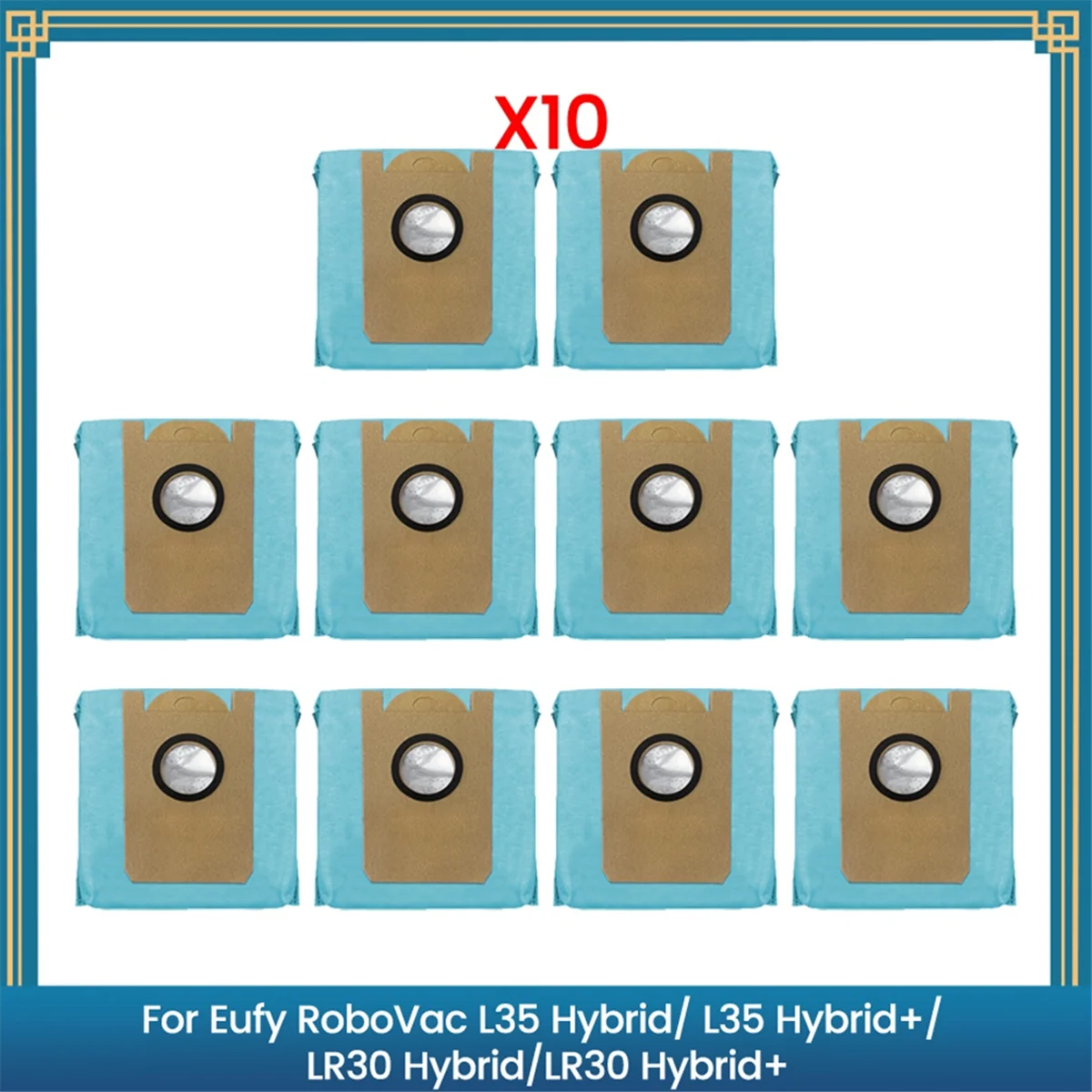 Мешки для пыли ABXHH для RoboVac L35 Hybrid/L35 Hybrid+/LR30 Hybrid/LR30 Hybrid+, запасные части для пылесоса, мешок для мусора, A