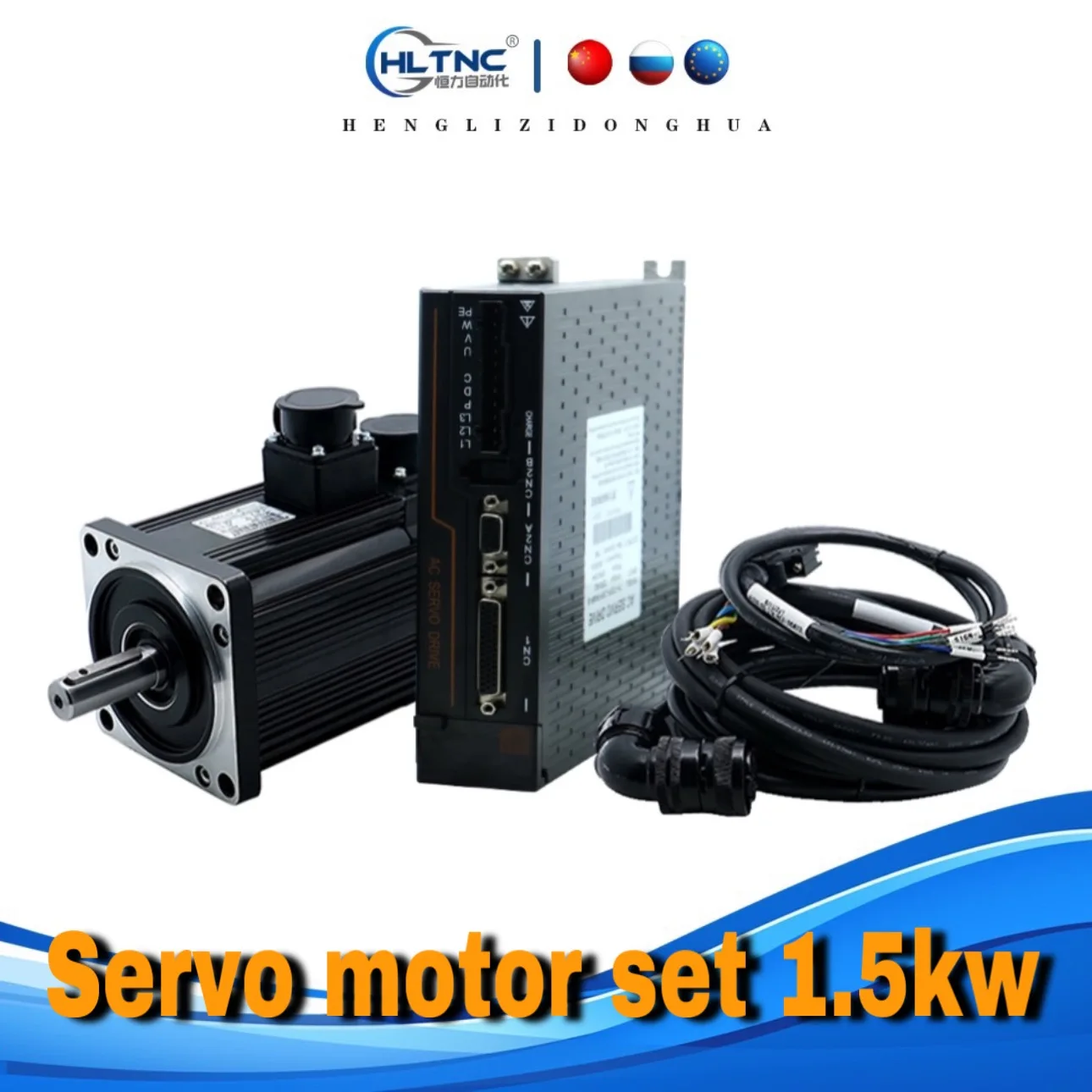 1.5KW 220VAC 110ST M05030 130ST M06025 M10015 5Nm 6Nm 10N Servo Motor Kit With T3DF-L30F-RABF Engine Drive For CNC Mill Engraver