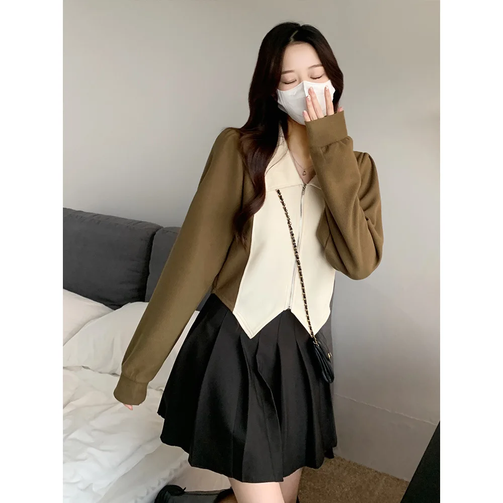 

Рубашки с длинным рукавом, женские полосатые рубашки с воротником «Питер Пэн», облегающие, с цветочным принтом, элегантная женская весенняя офисная повседневная одежда