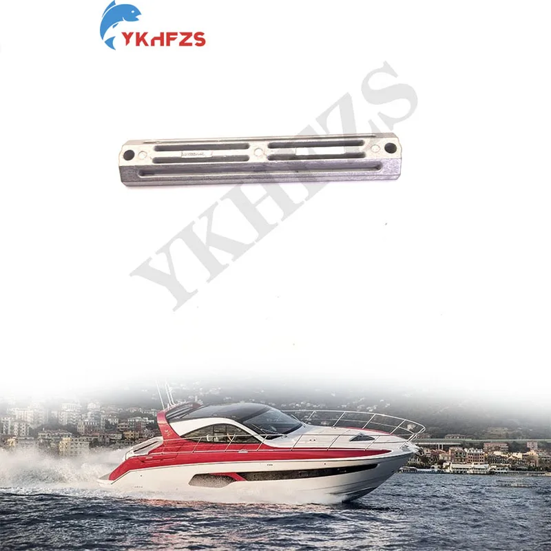 

6H1-45251-01 6H1-45251 Алюминиевый анод для лодочных моторов Yamaha 2-тактных 40-90 л.с. (до 1989 г.) — запчасти для лодочных двигателей