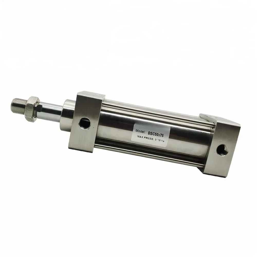 

Customized Whole Spare Parts Stainless Steel Pneumatic Cylinder