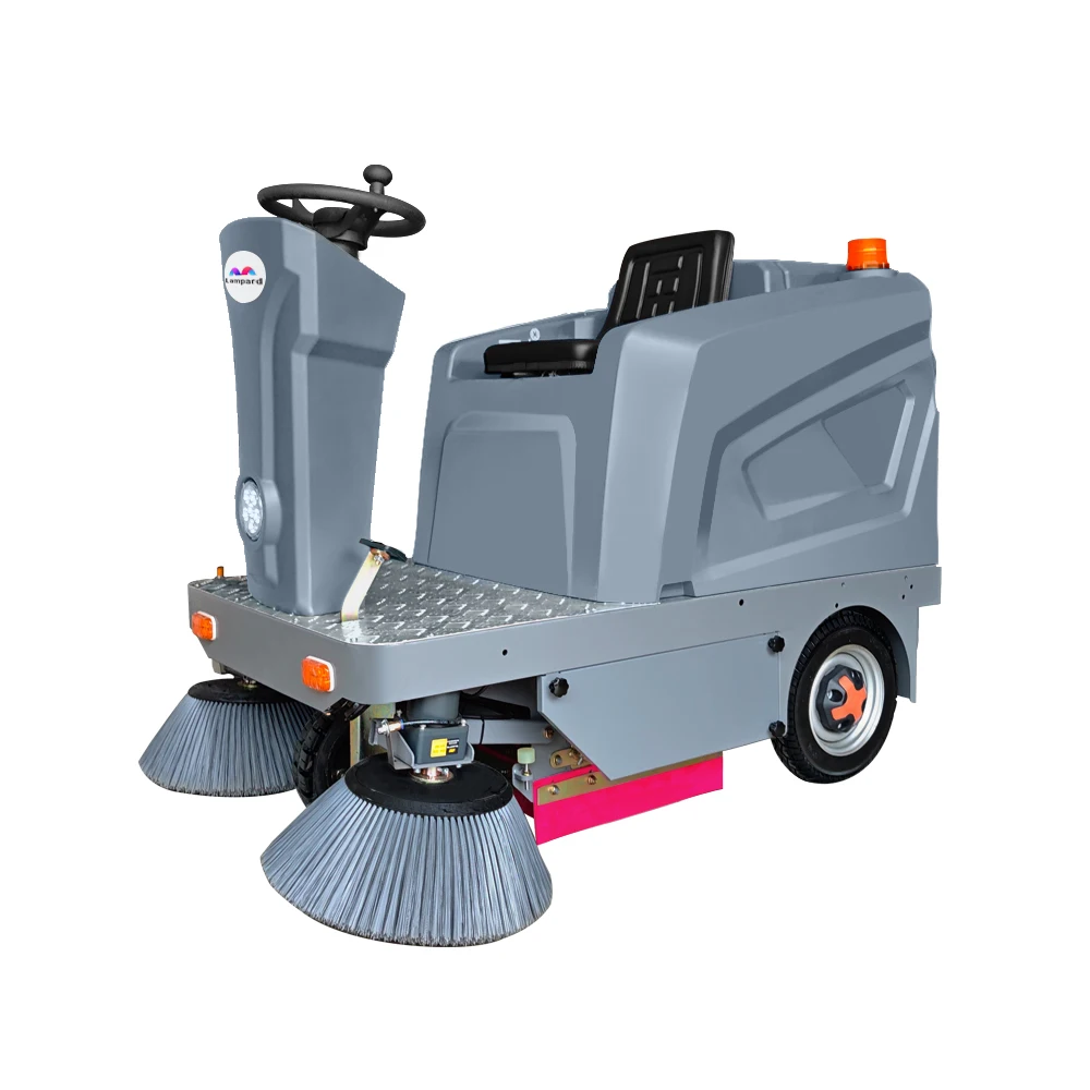 Driving Road Sweeper Ride on Electric Automatic Floor Sweeper