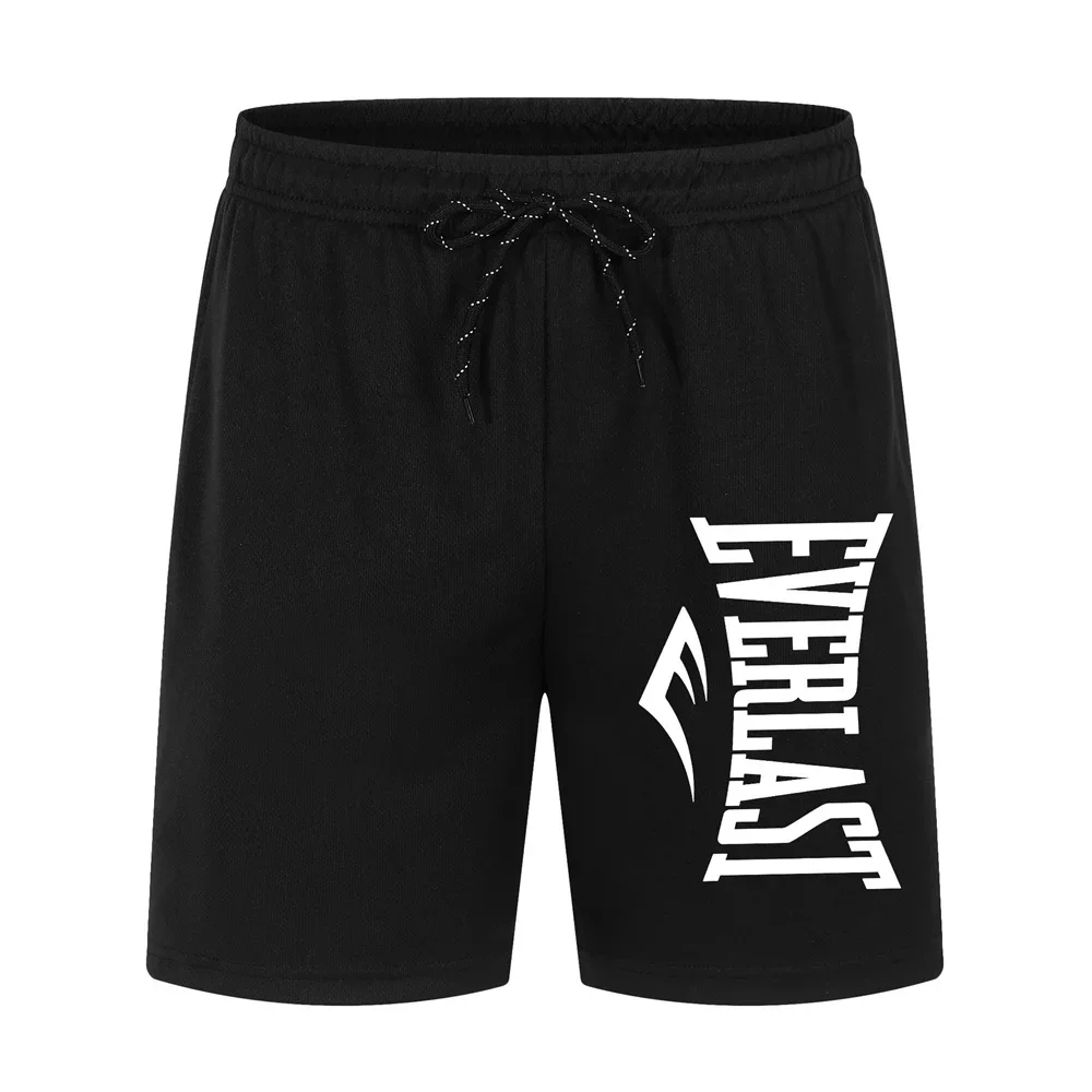 Pantalones cortos deportivos de secado rápido para hombre, shorts informales transpirables con cintura elástica, para Surf, playa, S-4XL