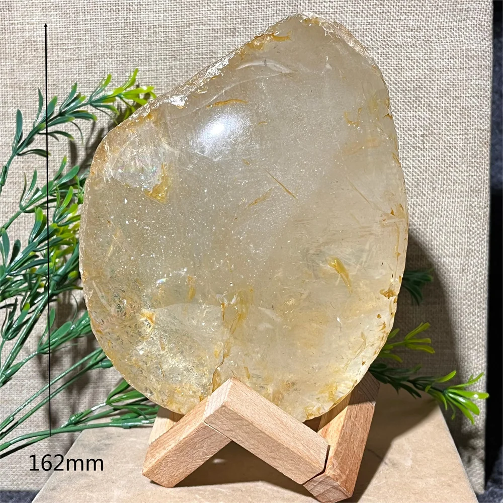 Clear Quartz Stone Specimen Raw Natural Crystal Polishing Polished Raw Healing Gemstones Witchcraft Minerals Home Decoration