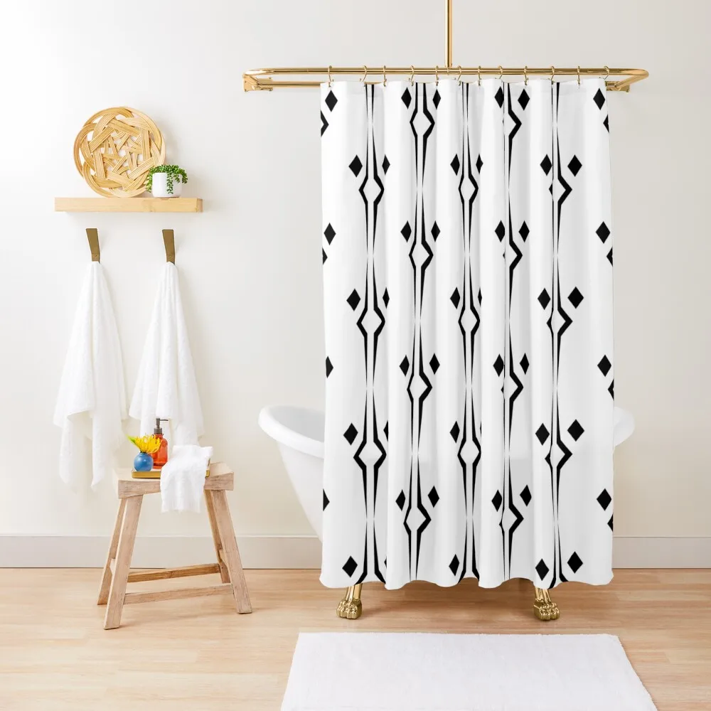 Fulcrum Insignia Shower Curtain Bathroom For Shower Waterproof Fabric Bathroom Curtain