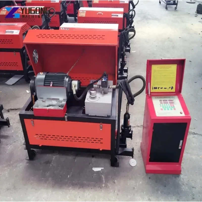 Frequency Conversion High Speed Automatic Steel Bar Straightening And Cutting Machine