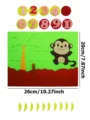Monkey pick banana