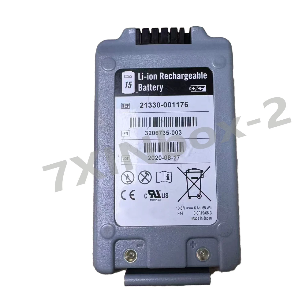 NEW 6000mAh REF 21330-001176 Li-Ion Replacement Battery For LifePak15 Monitor Defibrillator 10.8V 65Wh