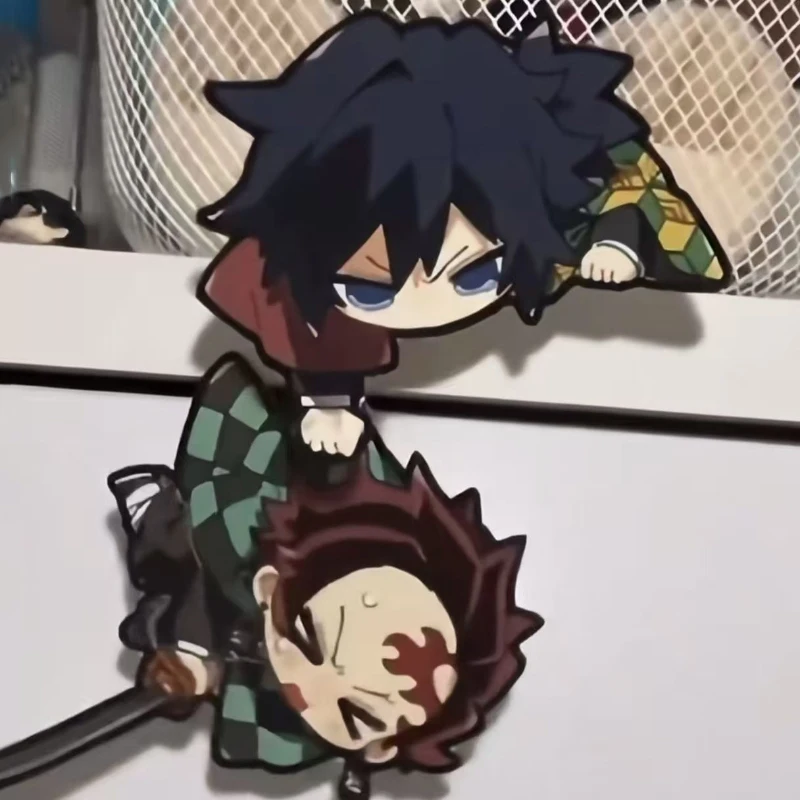 

Anime Tomioka Giyuu Kamado Tanjirou Cosplay Figure Stand Kawaii Acrylic Rotato Standing Plate Ornament Accessory Decoration Prop