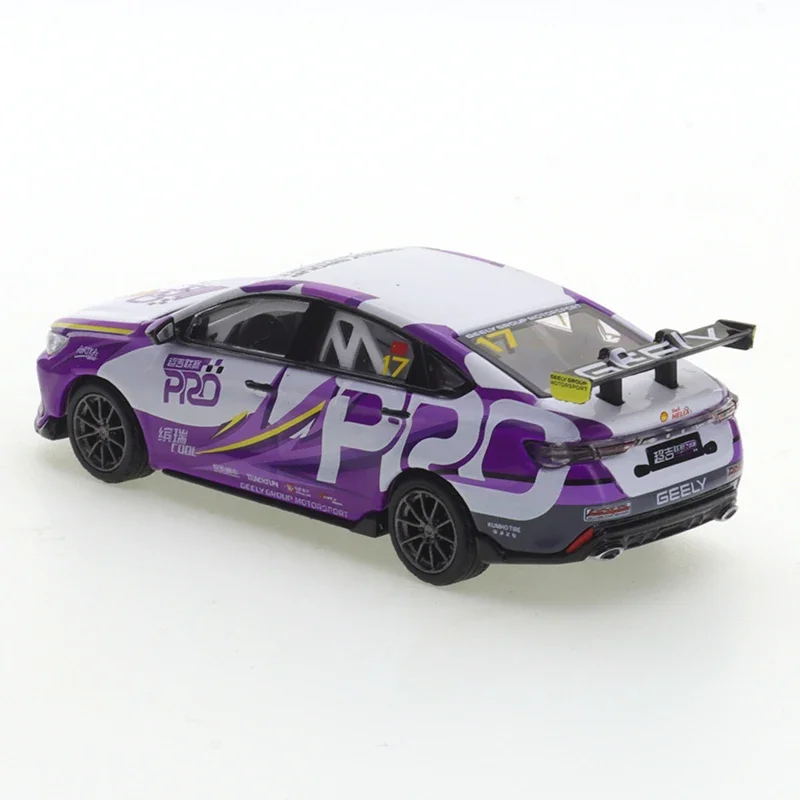 Xcartoys Pro 1/64 Geely Binrui Cool Smt Super Geely League Auto 'S Gelegeerd Speelgoed Motorvoertuig Diecast Metalen Model Speelgoed Voor Jongens