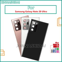 For Samsung Galaxy Note20 Ultra N985 Battery Back Cover Rear Door Glass Panel Housing Case Replacement