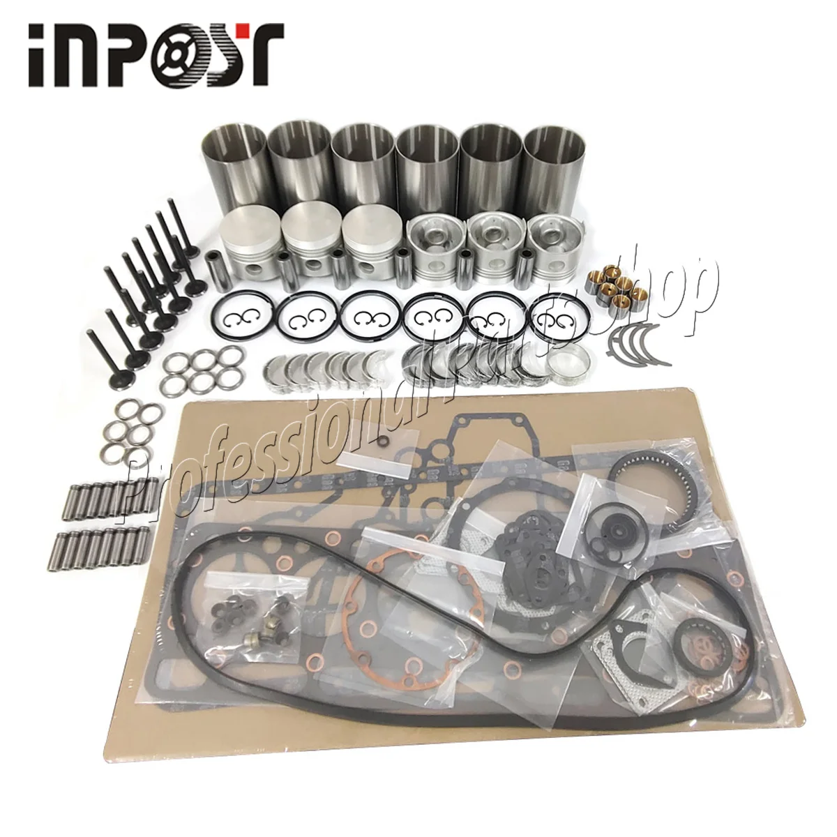 

New S2600 Overhaul Rebuild Kit For Kubota Engine