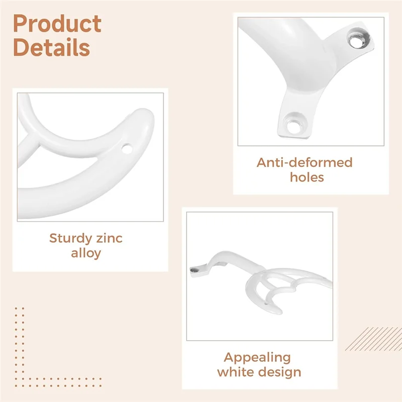 B83B-For Replacing Worn Broken Ceiling Fan Blades 5 PCS Ceiling Fan Blade Arm Replacement, Ceiling Fan Blade Repairs