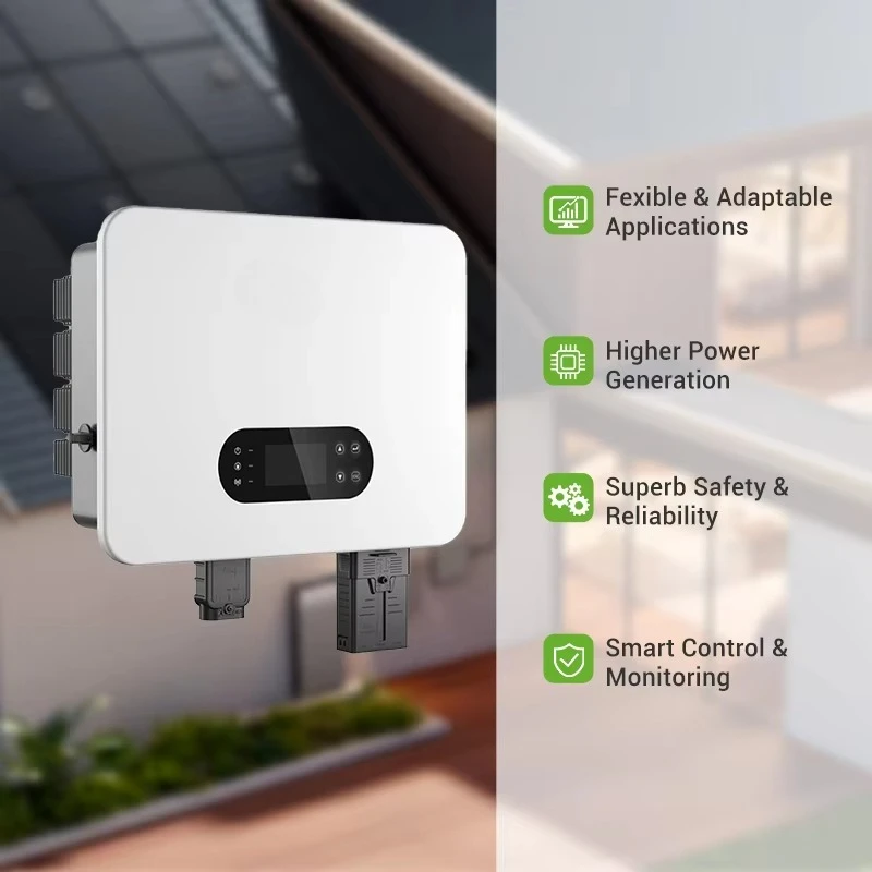 Low Voltage Solar Energy Inverters Goodwe 3kw 3.6kw 5kw 6kw 8kw 10kw 12kw Single Phase Hybrid Solar Inverter for Home