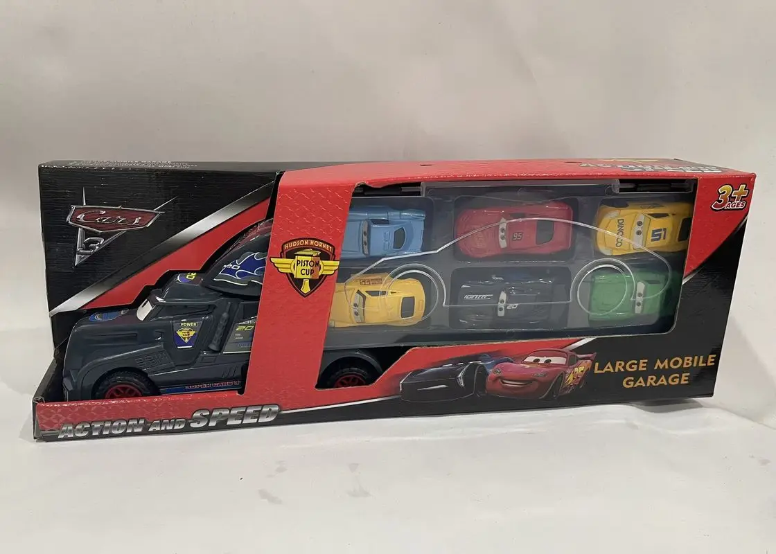 Lightning Mcqueen Pixar Cars Disney Alloy Truck Cars Jackson Storm Cruz Ramirez Figures Track Map Car Model Christmas Toys Gifts