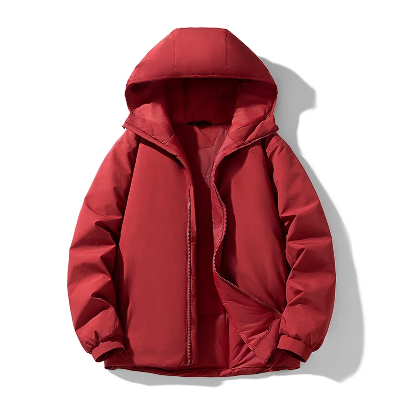 2023 Winter Unisex Wandern Jacke Mit Kapuze Parkas Männer Baumwolle Gefütterte Jacke Männer Warme Mäntel Männlichen Casual Mantel Mann Stepp jacke
