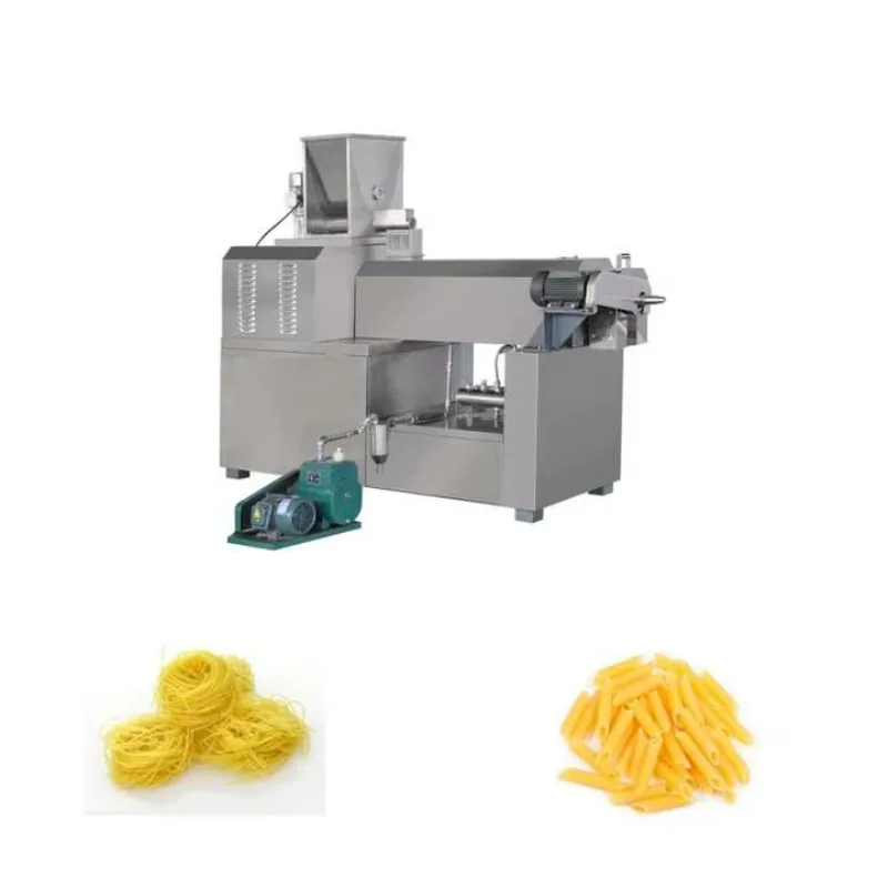 New Model Stainless Steel Macaroni Pasta Machine Plant Spiral Surface Commercial Production Line with Engine Motor High Capacity
