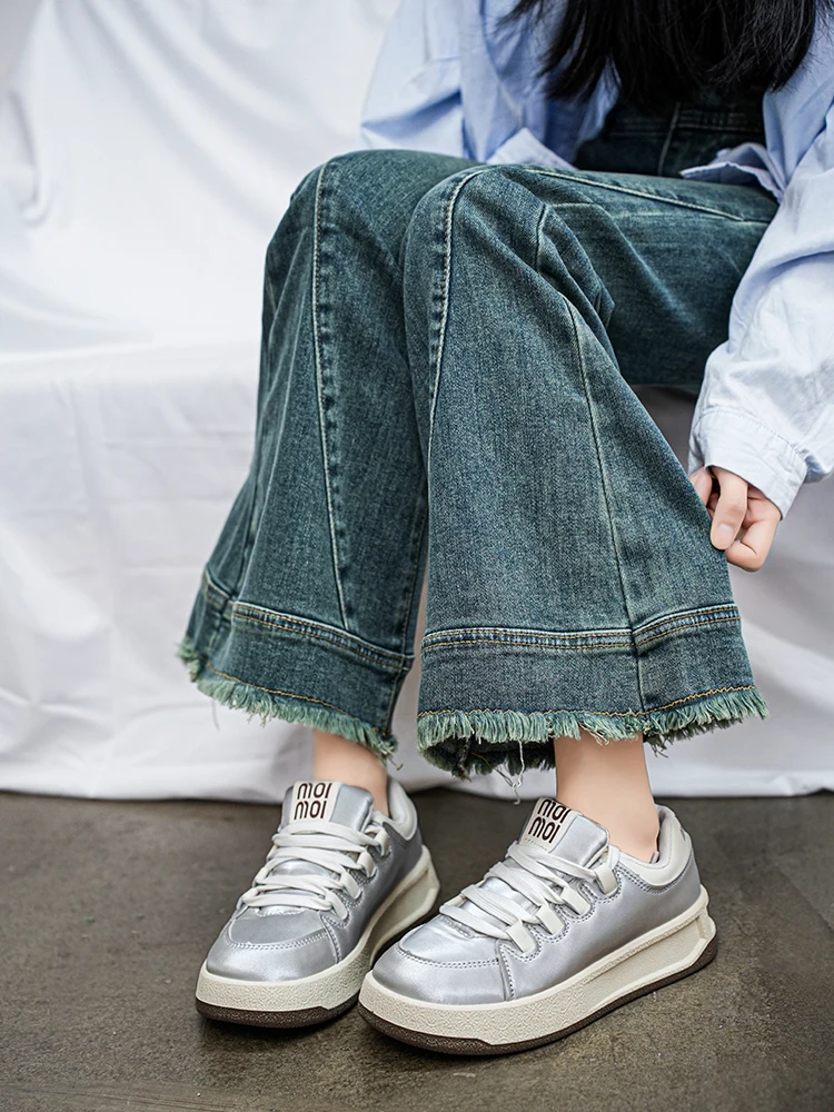 2025 New Fashion Comfortable Casual Walking Shoes Boys Girls Simple Sneakers Wearable Breathable Slip On Shoes