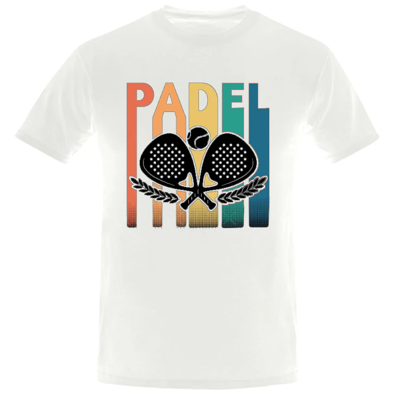 Vintage Padel Tennis Player Men Women T-shirt Balls Lovers Gift Print Short-sleev Summer Loose Funny Harajuku Casual T Shirt Top