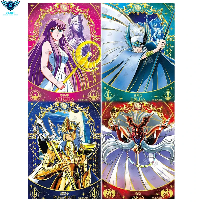 KAYOU Genuine New Saint Seiya Awakening Pandora SAGA Card 3 BP PR QR Single Card Athena Anime Collectible Card Toy Game Gift