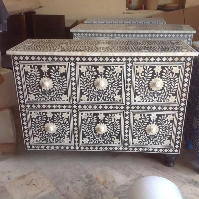 Handmade wooden furniture for home and hotel living room shoe cabinets