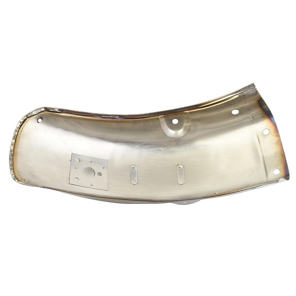 Protect Your Tires and Add Style with This For Suzuki GN125 GN250 Rear Fender Mudguard Made of Stainless Steel